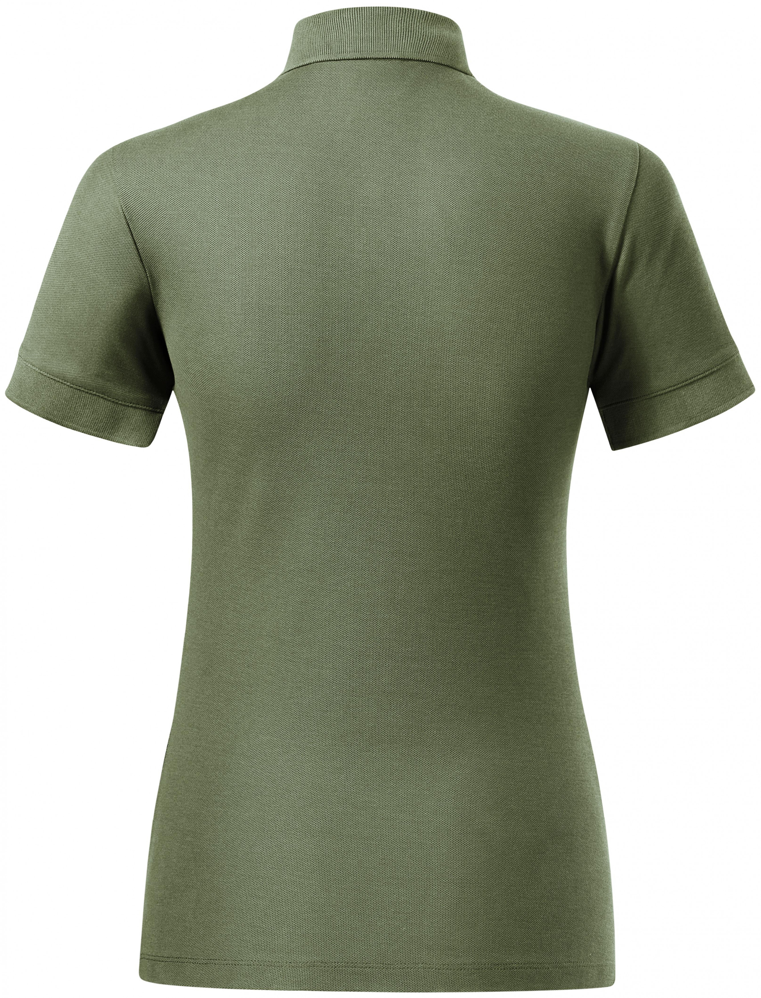 Dámská polokošile z organické bavlny, khaki, XL