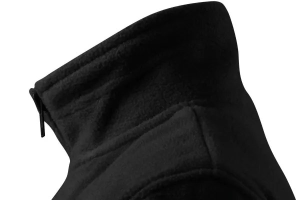 Dámská bunda fleecová - Zvednutý límec proti chladu na krku