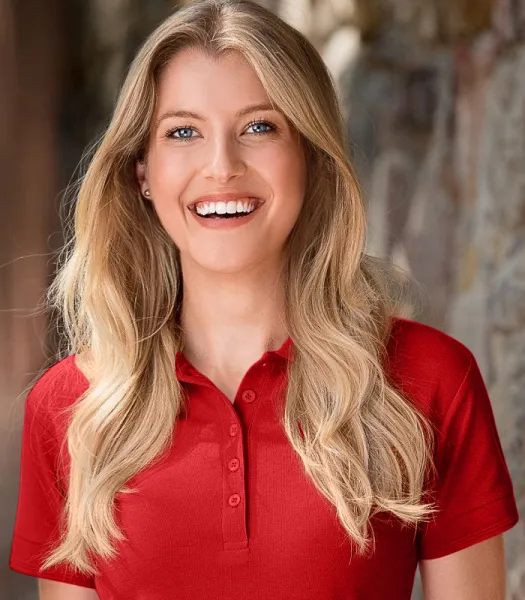 Dámská elegantní polokošile - Zapínání na 5 knoflíků