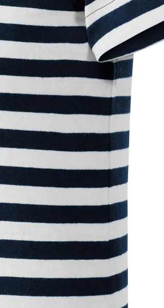 Tričko námořnické dětské - Střih s bočními švy