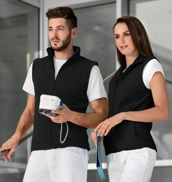 Vesta klasická - Unisex fleecová vesta - pro ženy i pro muže