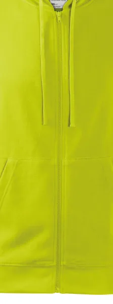 Pánská mikina s kapucí - Zip v barvě mikiny