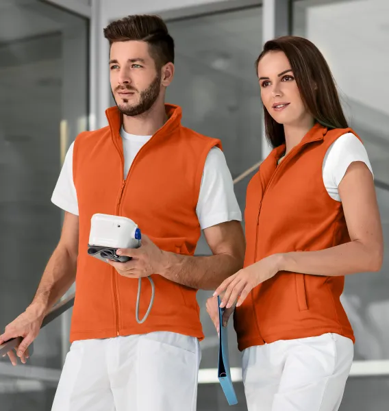 Vesta klasická - Unisex fleecová vesta - pro ženy i pro muže