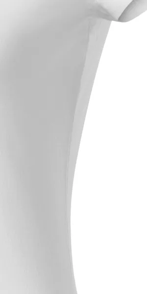 Dámské tričko s V-výstřihem zúžené - Střih s bočními švy