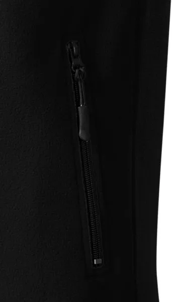 Fleecová vesta kontrastní - Praktické kapsy se zipem