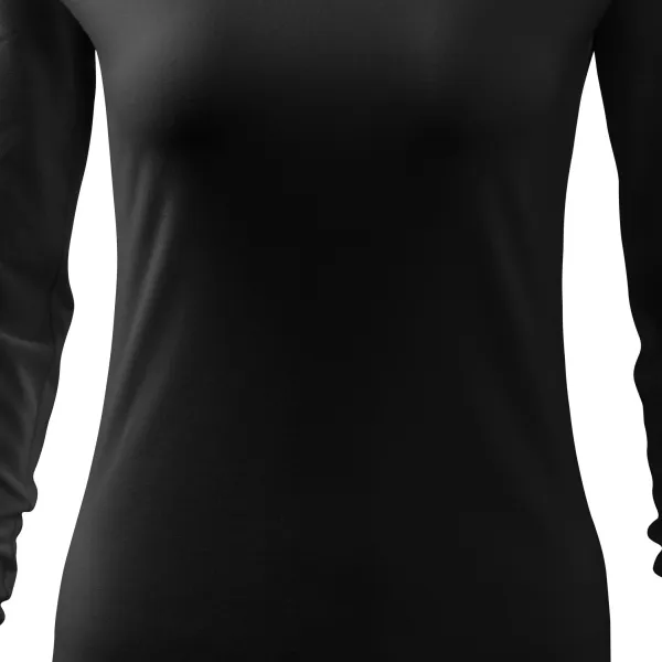 Dámské triko zúžené, V-výstřih - Jemně zúžený střih