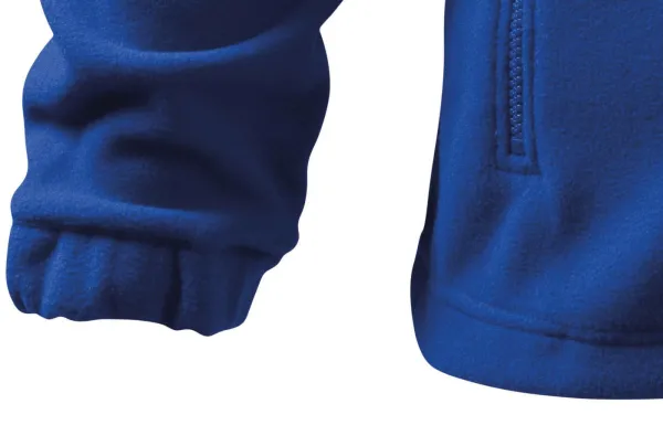 Pánska fleecová bunda - Dlouhé rukávy s pružným koncem