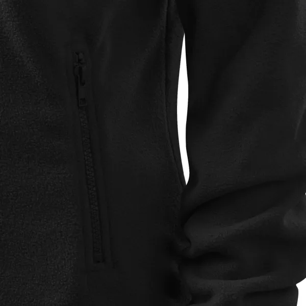 Dámská bunda fleecová - Praktické kapsy se zipem