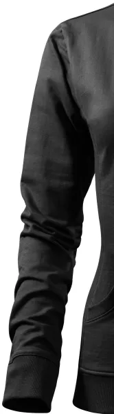 Dámská mikina bez kapuce - Klasické dlouhé rukávy