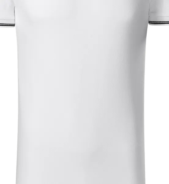 Pánská kontrastní polokošile - Jemně zúžený střih