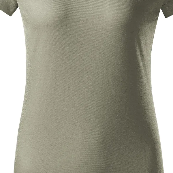 Dámské triko jednoduché - Jemně zúžený střih