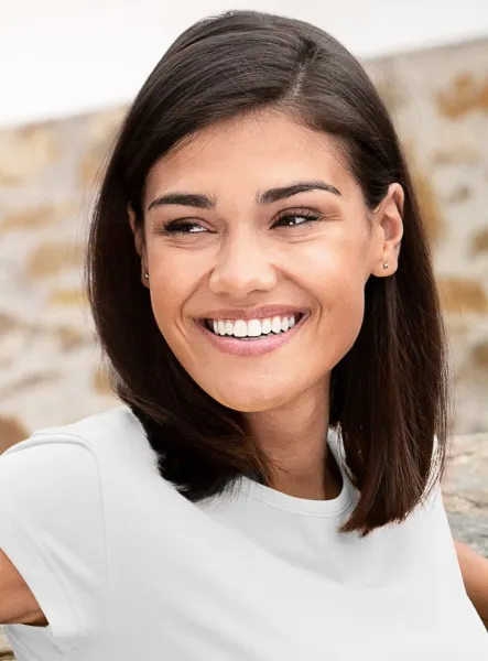 Dámské trendové tričko - Klasický kulatý výstřih