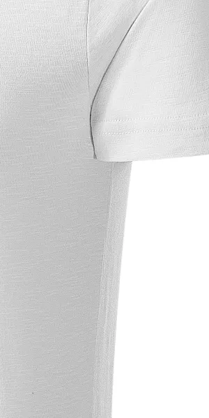 Pánské triko, strukturovaná organická bavlna - Střih s bočními švy