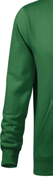 Pánská mikina bez zipu s kapucí - Klasické dlouhé rukávy