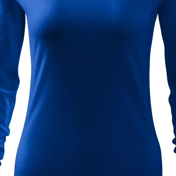 Dámské triko zúžené, V-výstřih - Jemně zúžený střih