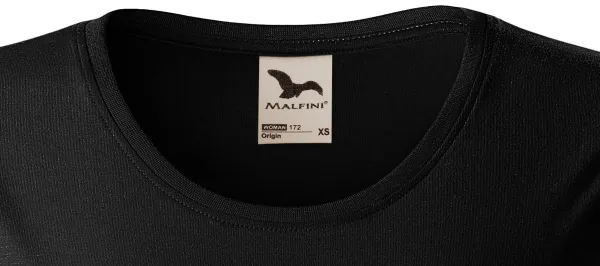 Dámské triko, organická bavlna - Klasický kulatý výstřih