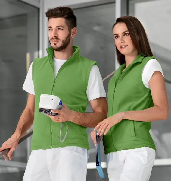 Vesta klasická - Unisex fleecová vesta - pro ženy i pro muže