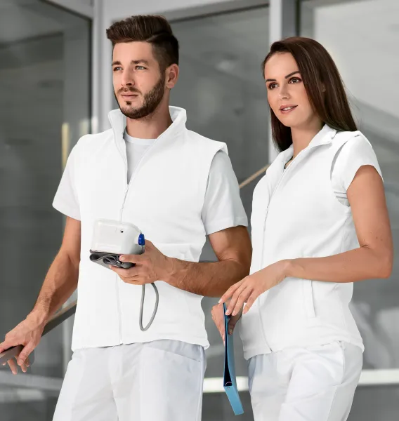 Vesta klasická - Unisex fleecová vesta - pro ženy i pro muže