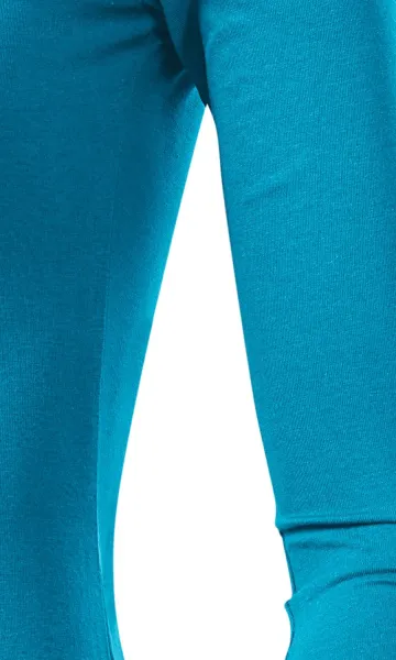 Dámské triko s dlouhými rukávy - Střih s bočními švy