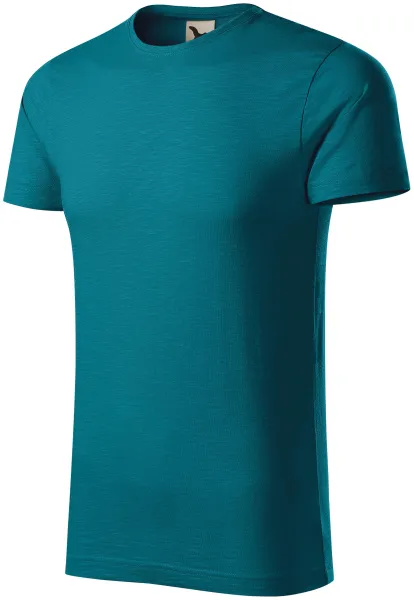 Pánské triko, strukturovaná organická bavlna - Pánské triko pro každý den