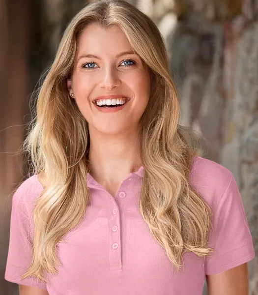 Dámská elegantní polokošile - Zapínání na 5 knoflíků