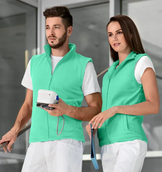 Vesta klasická - Unisex fleecová vesta - pro ženy i pro muže