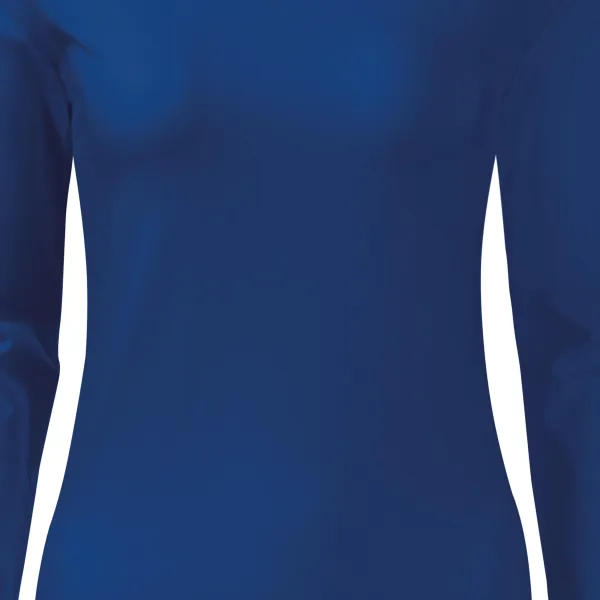 Dámské triko přiléhavé s dlouhým rukávem - Jemně zúžený střih