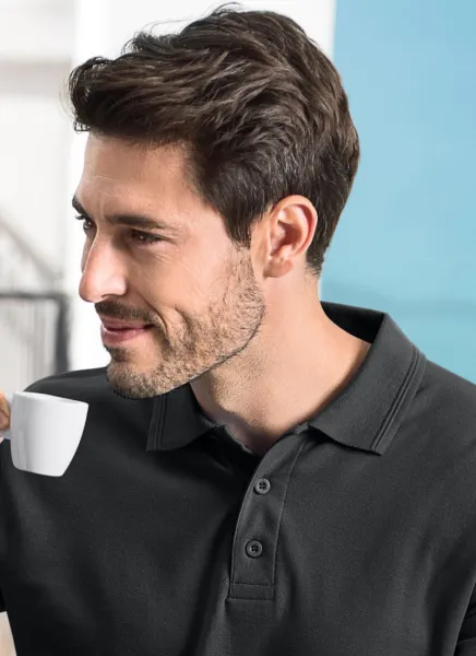 Pánská polokošile s dlouhým rukávem hrubší - Zapínání na 3 knoflíky