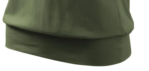 Dámské trendové tričko - Široký spodní lem trička