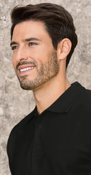 Pánská volná polokošile - Zapínání na 3 knoflíky