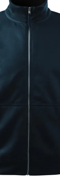 Pánská mikina jednoduchá bez kapuce - Kovový zip