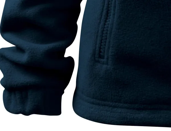 Dámská bunda fleecová - Dlouhé rukávy s pružným koncem