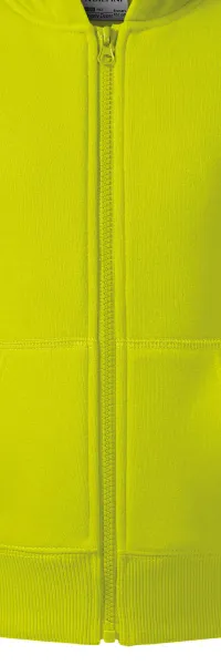 Dětská mikina s kapucí - Zip v barvě mikiny