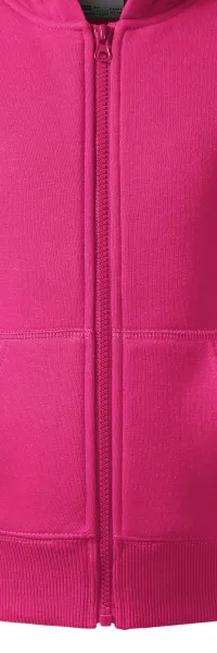Dětská mikina s kapucí - Zip v barvě mikiny
