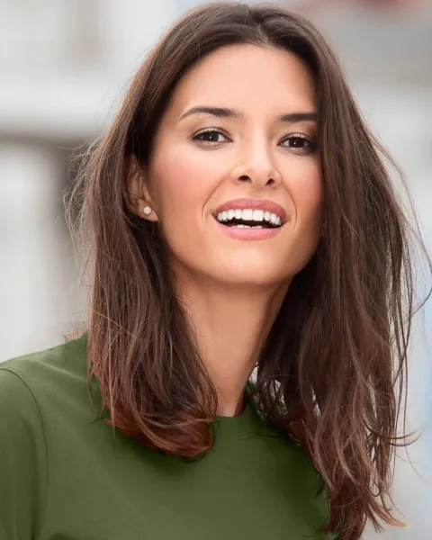 Dámské triko jednoduché - Klasický kulatý výstřih