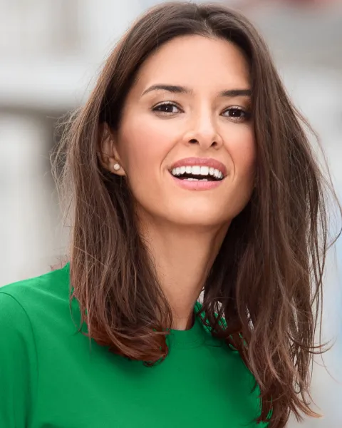 Dámské triko jednoduché - Klasický kulatý výstřih