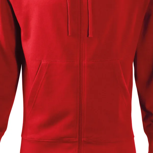 Pánská mikina s kapucí - Volný střih s bočními švy