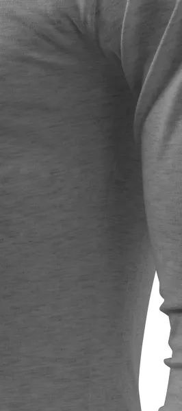 Pánské triko s dlouhým rukávem - Střih s bočními švy