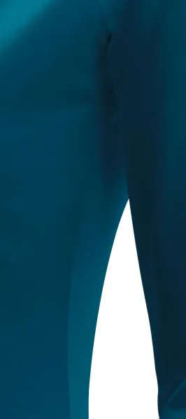 Dámské triko zúžené, V-výstřih - Střih s bočními švy