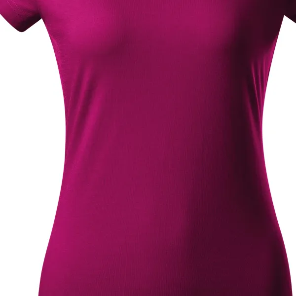 Dámské tričko s V-výstřihem zúžené - Jemně zúžený střih