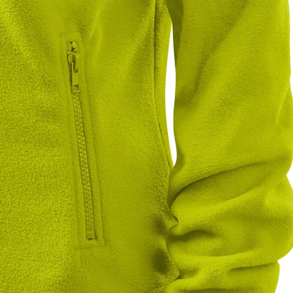 Dámská bunda fleecová - Praktické kapsy se zipem