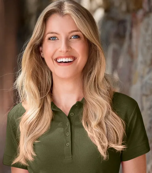 Dámská elegantní polokošile - Zapínání na 5 knoflíků