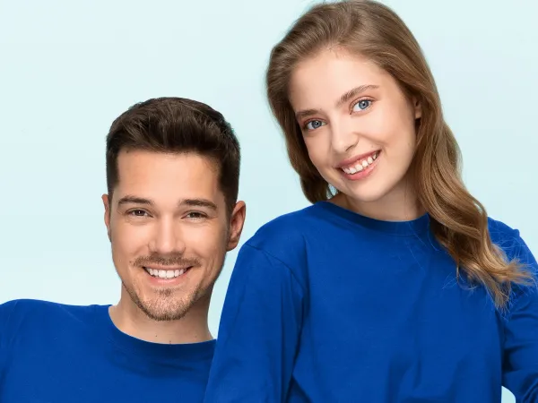 Tričko s dlouhým rukávem,  lehčí - Klasický kulatý výstřih