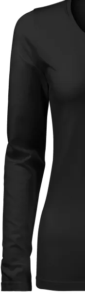 Dámské triko přiléhavé s dlouhým rukávem - Klasické dlouhé rukávy