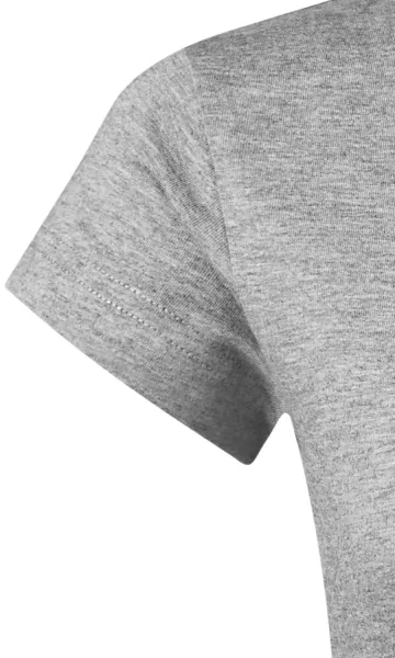 Dámské triko zúžené s kulatým výstřihem - Krátké rukávy