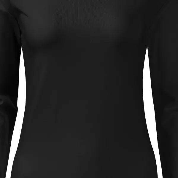 Dámské triko přiléhavé s dlouhým rukávem - Jemně zúžený střih