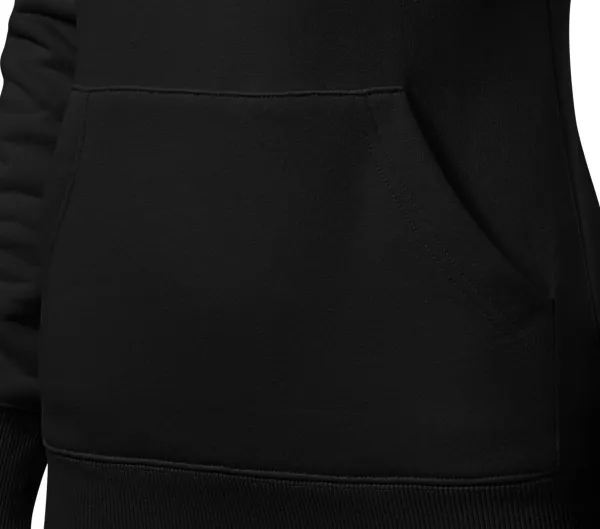 Dámská mikina bez zipu s kapucí - Kapsa ve stylu klokanky