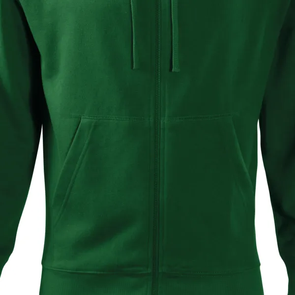 Pánská mikina s kapucí - Volný střih s bočními švy