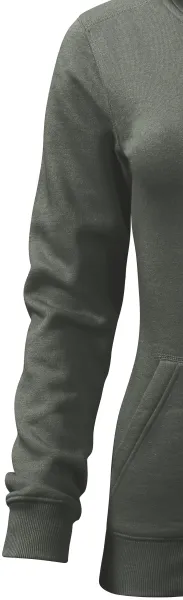 Dámská mikina s kapucí - Klasické dlouhé rukávy