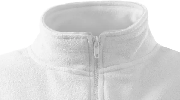 Dámská bunda fleecová - Zapínání na zip až ke bradě